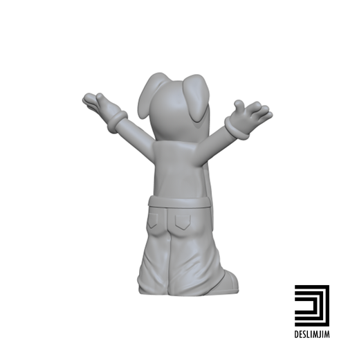 🤞 J Hope Jack in the Box BTS Preto・Arquivo 3D para Impressão 3D