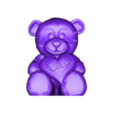 oso_sin.stl OSO DE PELUCHE SAN VALENTIN