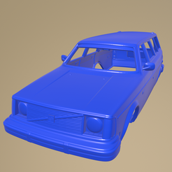 a026.png STL file VOLVO 245 WAGON 1975 PRINTABLE CAR BODY・3D print design to download, printinghub