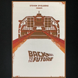 BackToTheFutureFront.png Back to the Future Retro Poster
