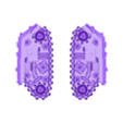 front treads on side.stl Ork Battleship