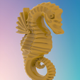 2.png Seahorse 3D MODEL STL FILE FOR CNC ROUTER LASER & 3D PRINTER