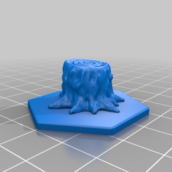 6c96ce62e5b9e0df24ec4584a1a981e4.png Free 3D file Tree Stump on Hex 2・3D printing idea to download