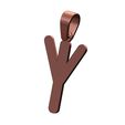 Algiz-viking-runes-alphabet-pendant-bail-11.jpg Algiz viking runes initials alphabet pendant charm bail 3D print model