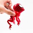 IMG_4430.jpg SpiderMan Flexi Toad Frog articulated print-in-place no supports