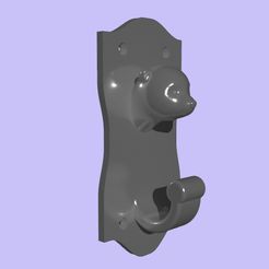 Ourson03.jpg Fichier OBJ gratuit Porte manteau ourson・Modèle pour imprimante 3D à télécharger