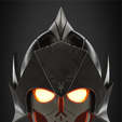 DarthBaneHelmetFrontal.png Star Wars Darth Bane Helmet for Cosplay