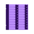 resistorboxv4_bottomMiddle20190203-55-14l60il.stl Electro Box 16 (Box 10x2, Drawer 2x2)