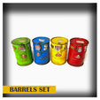 slike.png 4x Different types of barrels for diorama