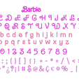 assembly4.png Letras e números BARBIE (antigos e novos) | Logótipo