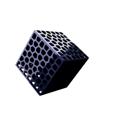 Voronoi_Würfel__png.png Descargue el archivo STL gratuito Cubo de prueba de Voronoi • Objeto imprimible en 3D, P3D_print