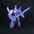 09.jpg Espada Rhisling para Transformers Cybertron Vetor Prime
