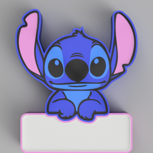 Stich Lamp (Includes MMU) 3D model