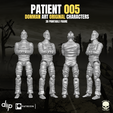 21.png Patient 005 - Donman art Original 3D printable full action figure