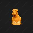209-Airedale_Terrier_Pose_09.jpg Airedale Terrier Dog 3D Print Model Pose 09