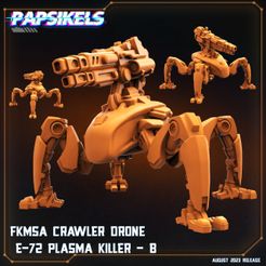 fkmsa-crawler-drone-e-72-plasma-killer-b.jpg FKMSA CRAWLER DRONE E 72 PLASMA KILLER B