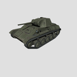 T-70_-1920x1080.png World of Tanks Soviet Light Tank 3D Model Collection