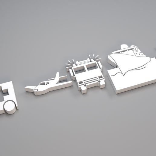 3d stickers 3D model
