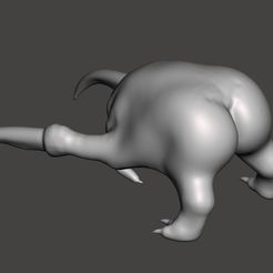 1.jpg ASSCRAB - Half Life headcrab with a BIG BUTT - THIC Half-Life HIGH POLY STL for 3D printing