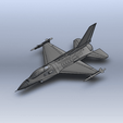 Capture d’écran (60).png Fichier 3D gratuit F-16 Fighting Falcon・Modèle imprimable en 3D à télécharger