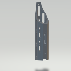 Sin-título.png Archivo STL Handguard for honeybadger airsoft (amoeba)・Plan de impresión en 3D para descargar