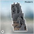 5.jpg Set of Eight Modern Ruined Buildings with Chimneys (13) - Modern WW2 WW1 World War Diaroma Wargaming RPG Mini Hobby