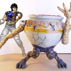 Warrior-jar-jonathan-4.jpg Fichier STL Bocal du guerrier Jonathan・Plan imprimable en 3D à télécharger