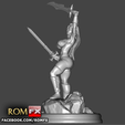 red sonja impressao3.png RED SONJA 3D Printing Action Figure