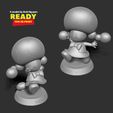 A model by Sinh Nguyen READY FOR 3D PRINT トアデット - スーパーマリオのファンアート