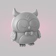 owl-render.png Миниатюра совы - 3d модель