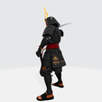 010.png Samurai-Krieger 3D