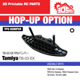 TB03-EX-Cover.png Tamiya TB03 TPU Bumper [Light Weight Version]