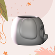 dog-2.png Animals Heads 2 - Planter pots