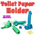 TPholder.235.jpg STL-Datei Dick in Hand Toilettenpapier Wand・Design für 3D-Drucker zum herunterladen