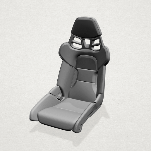 Seat -A01.png Download free file Car Seat • 3D print object, GeorgesNikkei