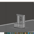 2023-01-19-3.png Fichier STL Maison médiévale avec murs en pierre 2 ÉTAGES・Modèle à imprimer en 3D à télécharger