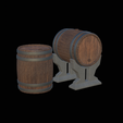 sud-1-5.png wooden barrel with holes and stoppers with base