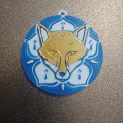 Leicester.jpg STL file Leicester City Football Club Keychain・Template to download and 3D print