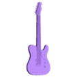 Fender Fender Telecaster 90's_w Strings.stl 🎸 Fender Telecaster 90's with strings | Electric guitar 🎸