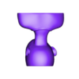 pot head.stl 3D print Flower pot