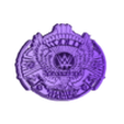 Winged Eagle 2024 Main.stl WWE CUSTOM WINGED EAGLE CHAMPIONSHIP 2024 REMOVABLE SIDE PLATES