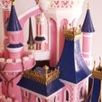 _A097912.JPG Free 3D file Chateau Disneyland Paris with Prusa MK2S MMU (Ed2)・3D print model to download