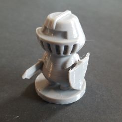IMG_20191016_130308.jpg Free STL file Simple Knight・3D printer model to download
