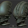 GIGZB1d.jpg Archivo STL 2 modelos Giger Alien Style・Objeto para impresora 3D para descargar, calum5dotcom