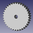 z36.png ANSI 25 // gear wheel // STL file