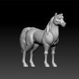 ho1.jpg Horse- horse for game and 3d print