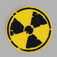 tinker.png Radiation Symbol Logo Coasters