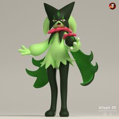 meowscarada-logo.jpg Файл STL Покемон мяускарада・Дизайн 3D принтера для загрузки