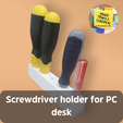 Screwdriver-holder-for-PC-desk.png Screwdriver holder for PC desk