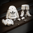 kaws_adidas9.png Kaws Adidas Adidas Urban Junior - "No Pain no Gain" - Unique Design -